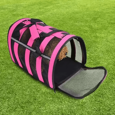 Sac de Transport Chien - MeshPetCarrier™ - Rose