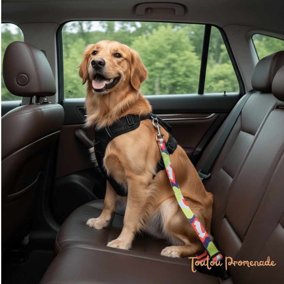 Ceinture de Sécurité Voiture pour Chien | SafeBelt