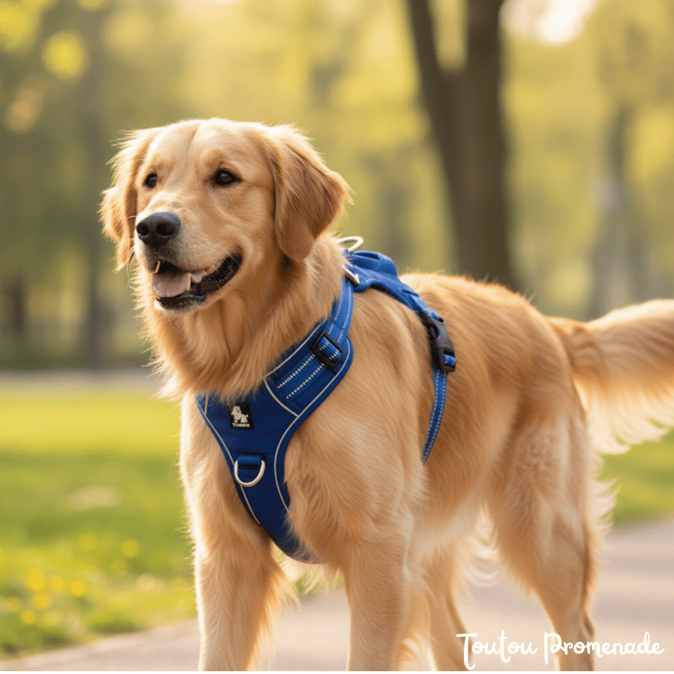 Harnais Chien Ajustable & Résistant | NylonFlex