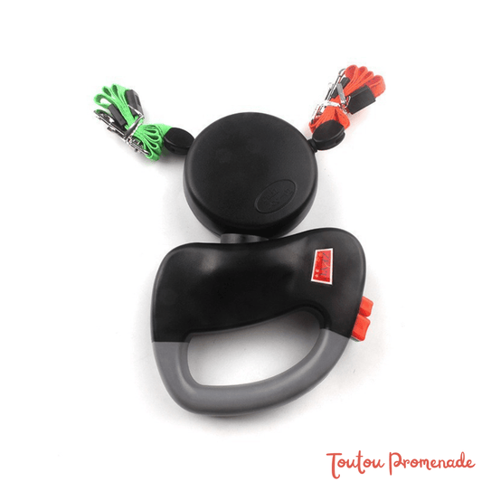 Laisse Double pour Chien | DuoFlex Essentiel