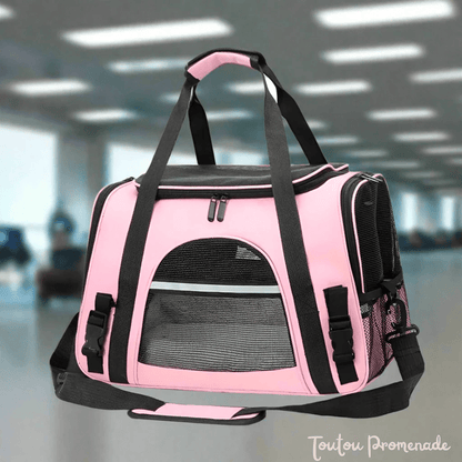Sac de Transport pour Chien - DogCarrierBag™ -  Rose