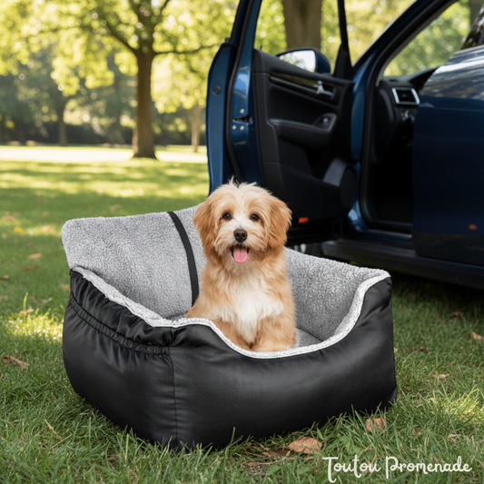 SIEGE AUTO POUR CHIEN - PetCarSeat™ - Noir