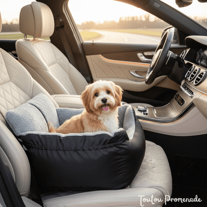 SIEGE AUTO POUR CHIEN - PetCarSeat™ - Noir